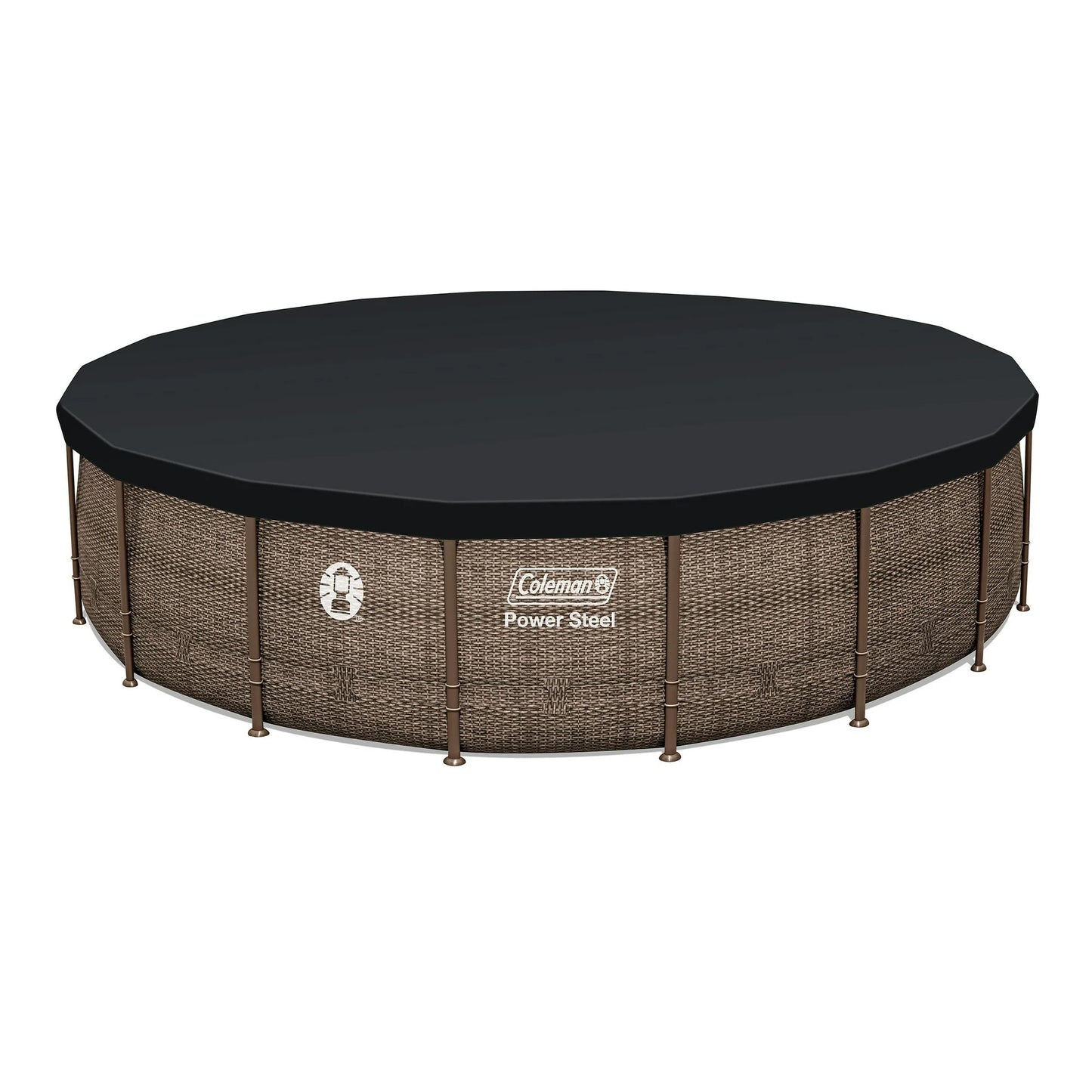 Coleman Power Steel 18’ x 48” Round Above Ground Pool Set