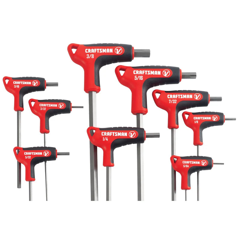 V-Series™ X-Tract Technology SAE T-Handle Set (9 pc)