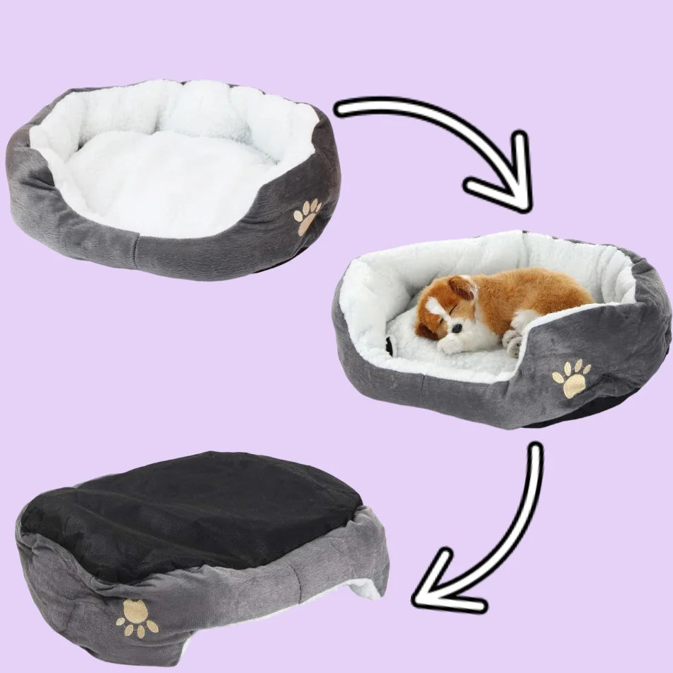 Thickened Cotton Dog & Cat Cave Bed