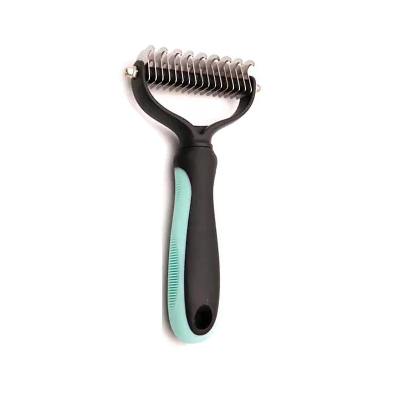 Dog & Cat Deshedding Brush: Pet Hair Remover