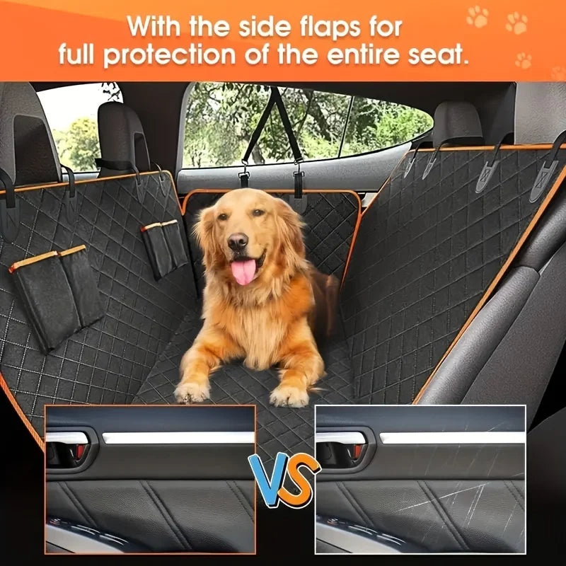 Waterproof Dog Car Seat Cover: Scratch-Resistant Hammock