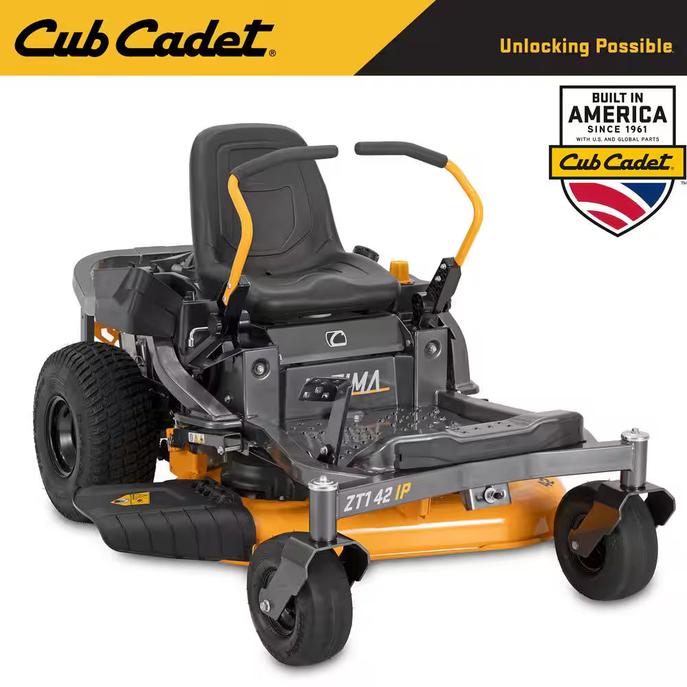 Cub Cadet Ultima ZT1 42 in. 547 cc IntelliPower Engine Dual Hydrostatic Drive Gas Zero Turn Riding Lawn Mower