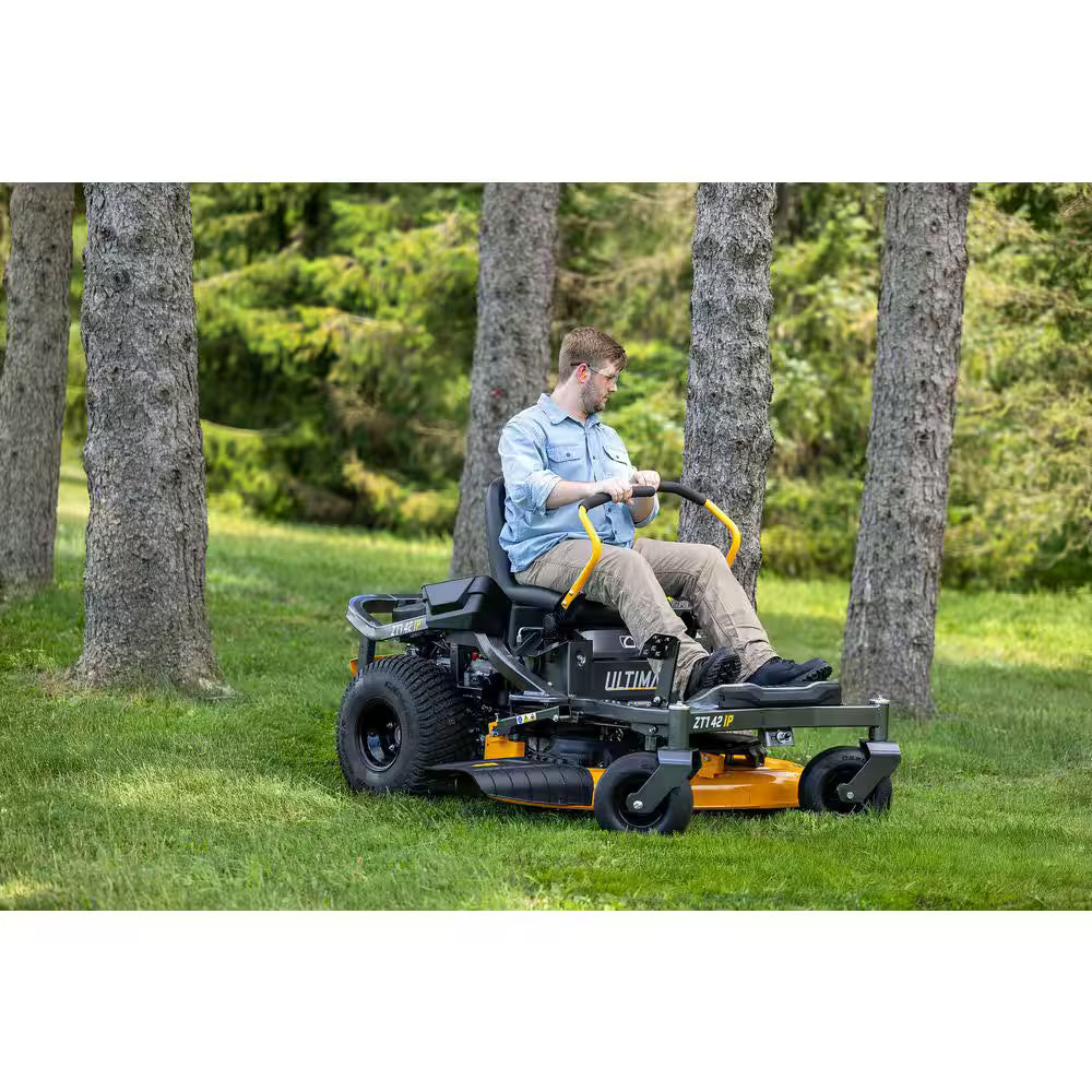 Cub Cadet Ultima ZT1 42 in. 547 cc IntelliPower Engine Dual Hydrostatic Drive Gas Zero Turn Riding Lawn Mower
