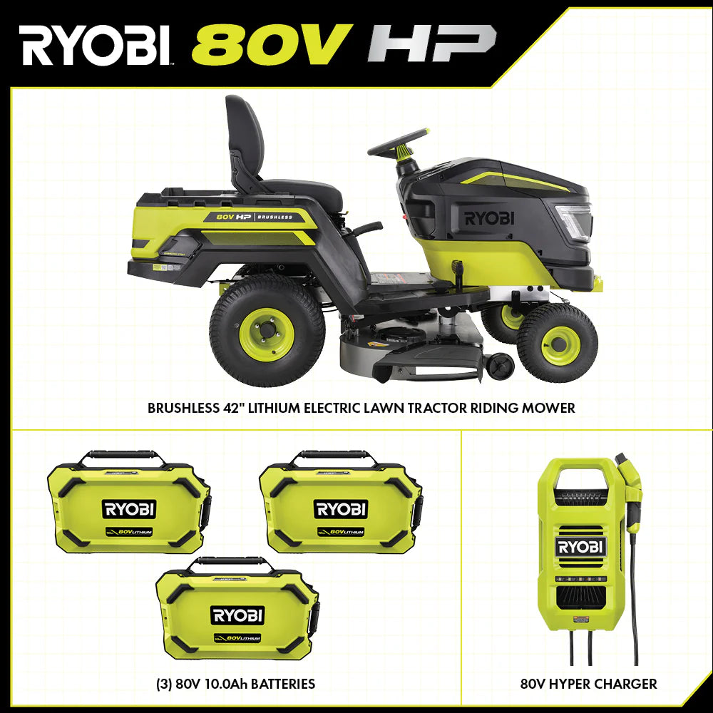 Lawn Tractor Battery Powered