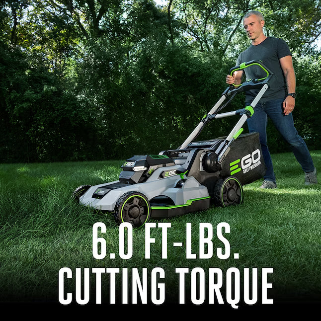 EGO POWER+ 600 Series Touch Drive 21-in 56-volt, Self-propelled Battery Mower with (1) 7.5 Ah Battery Included