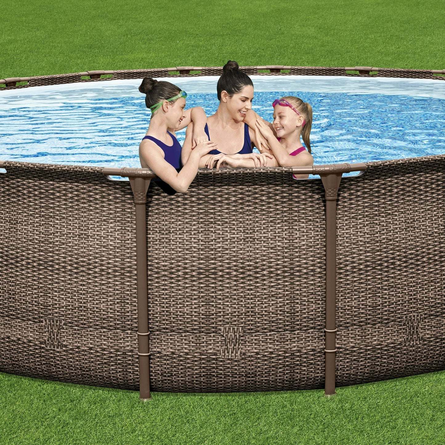 Coleman Power Steel 18’ x 48” Round Above Ground Pool Set