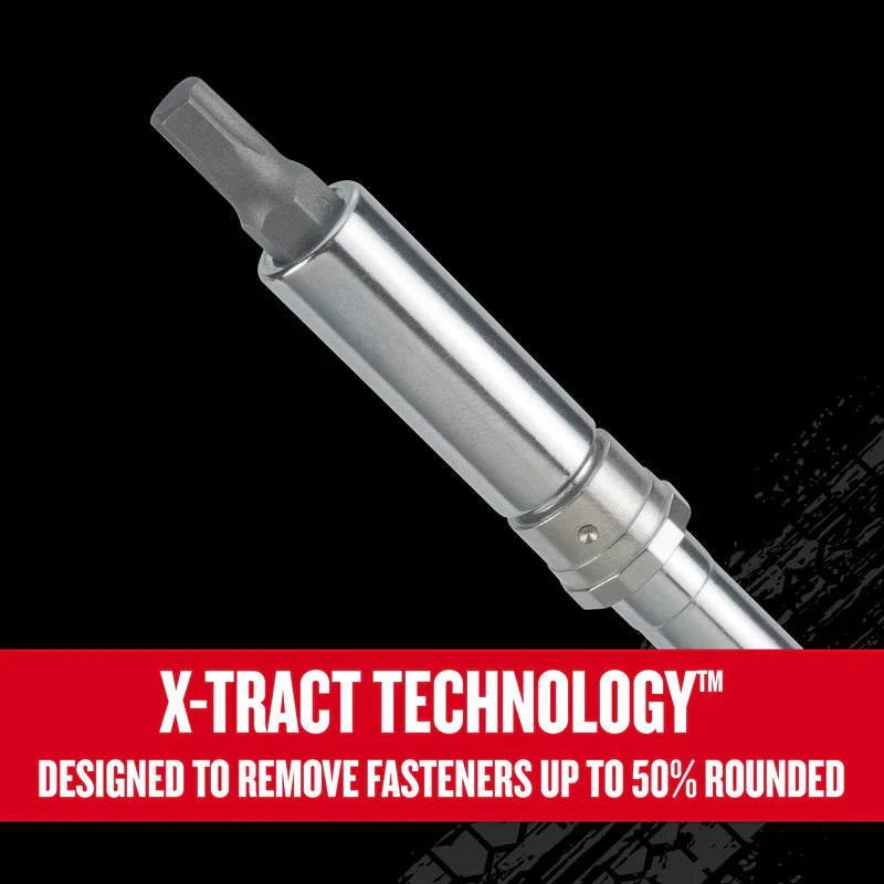 V-Series™ Ratcheting Screwdriver X-Tract Technology Bit Set (18 pc)