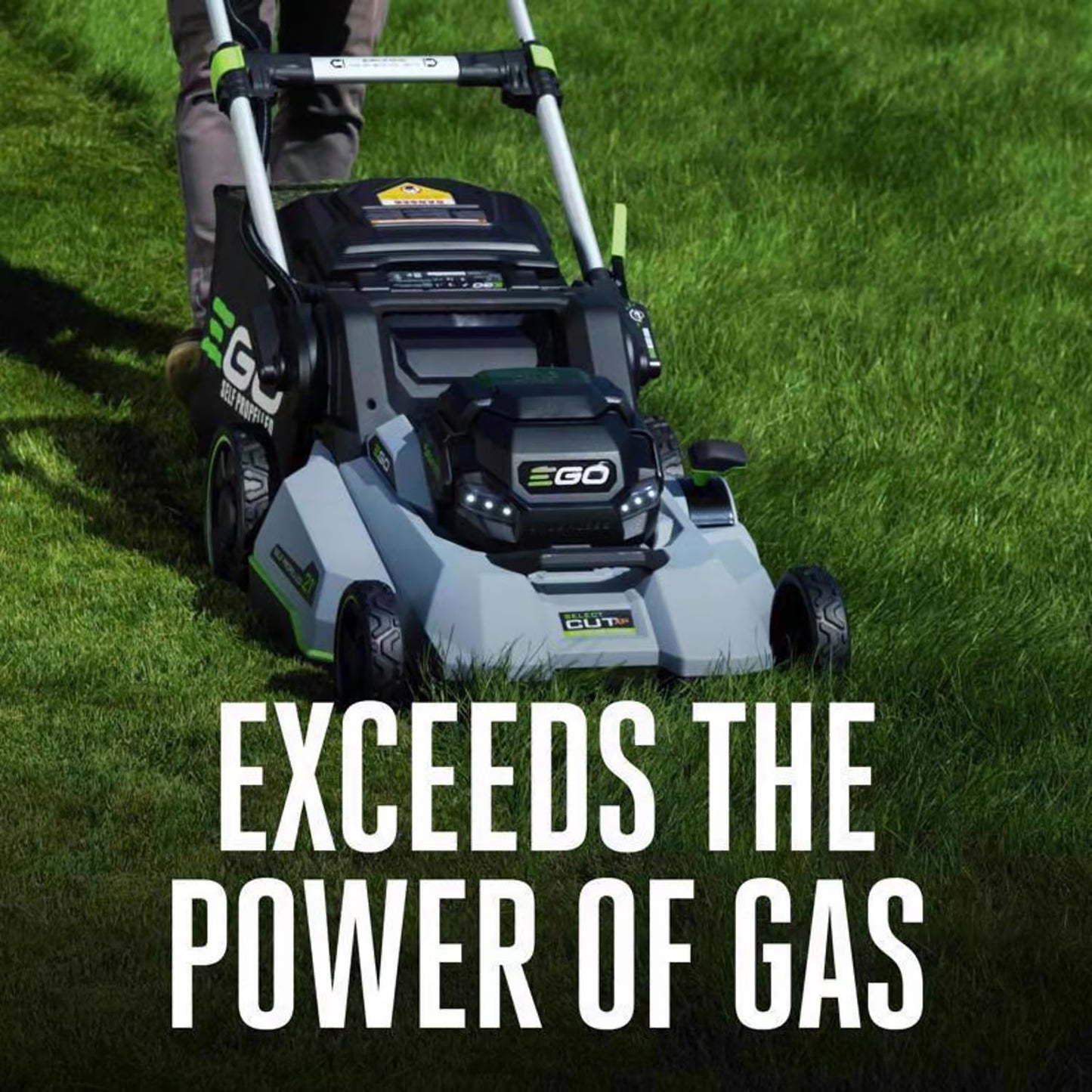 EGO Power+ 800 Series LM2156SP 21 in. 56 V Battery Self-Propelled Lawn Mower Kit (Battery & Charger) W/ 10.0 AH BATTERY