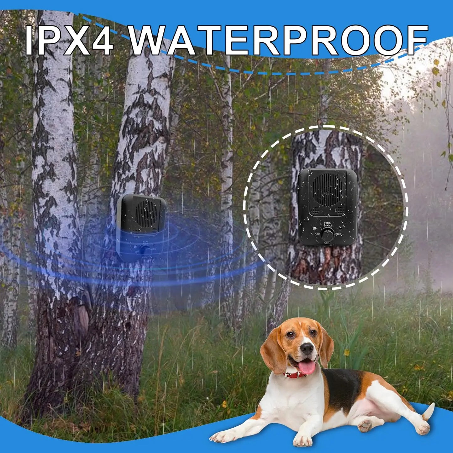 Ultrasonic Anti-Barking Device: Indoor & Outdoor Dog Control