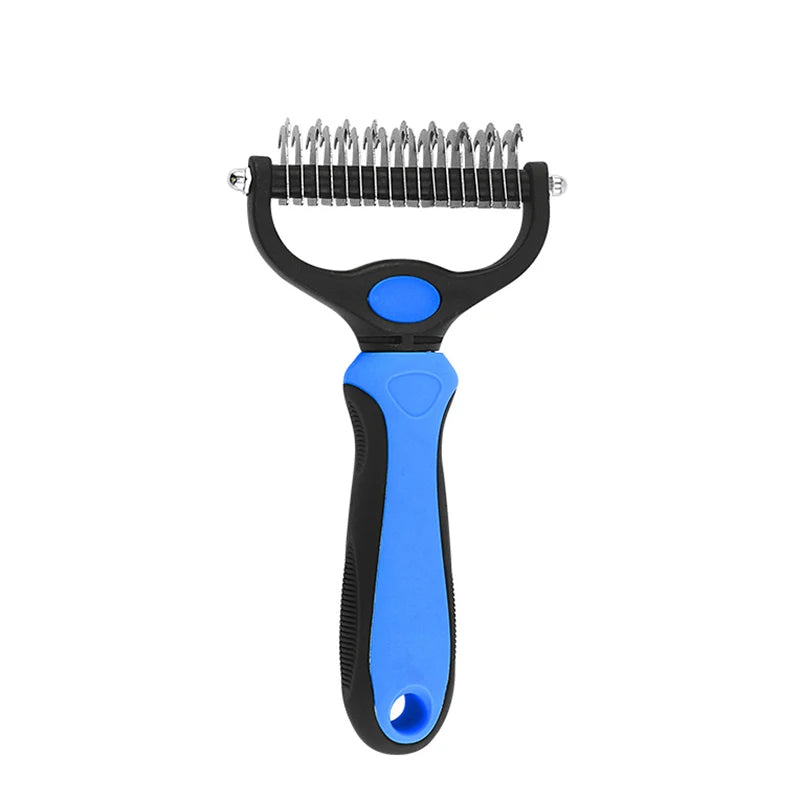 Dog & Cat Deshedding Brush: Pet Hair Remover