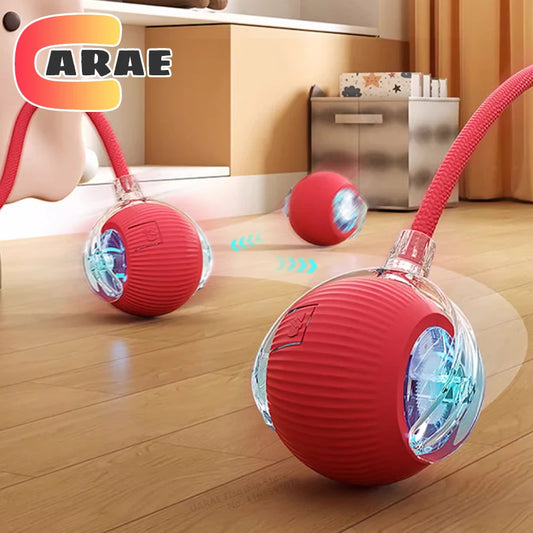 Automatic Rolling Cat Ball Toy: Rechargeable Smart Mouse
