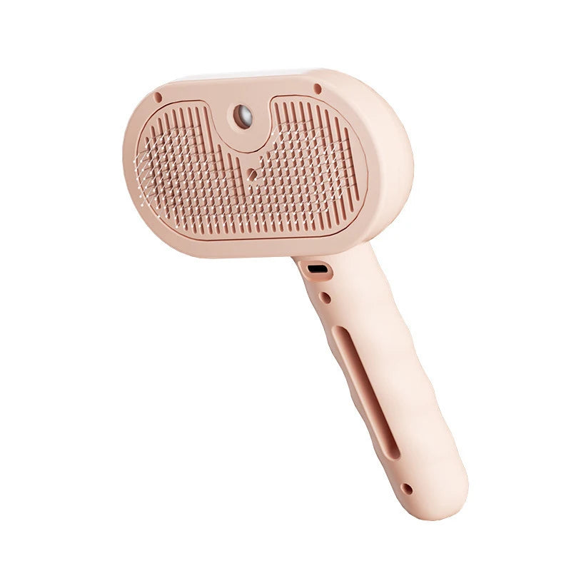 Steam Pet Brush: Dog & Cat Hair Remover