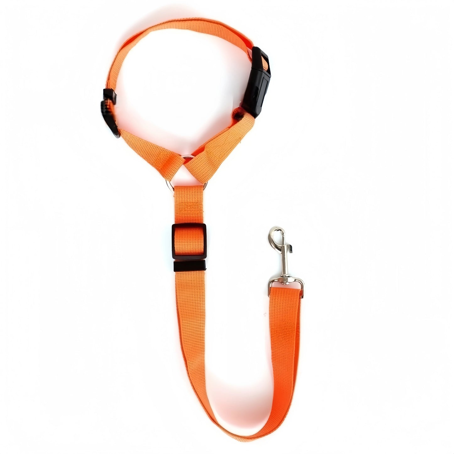 Solid Nylon Pet Safety Belt: Car Seat Leash