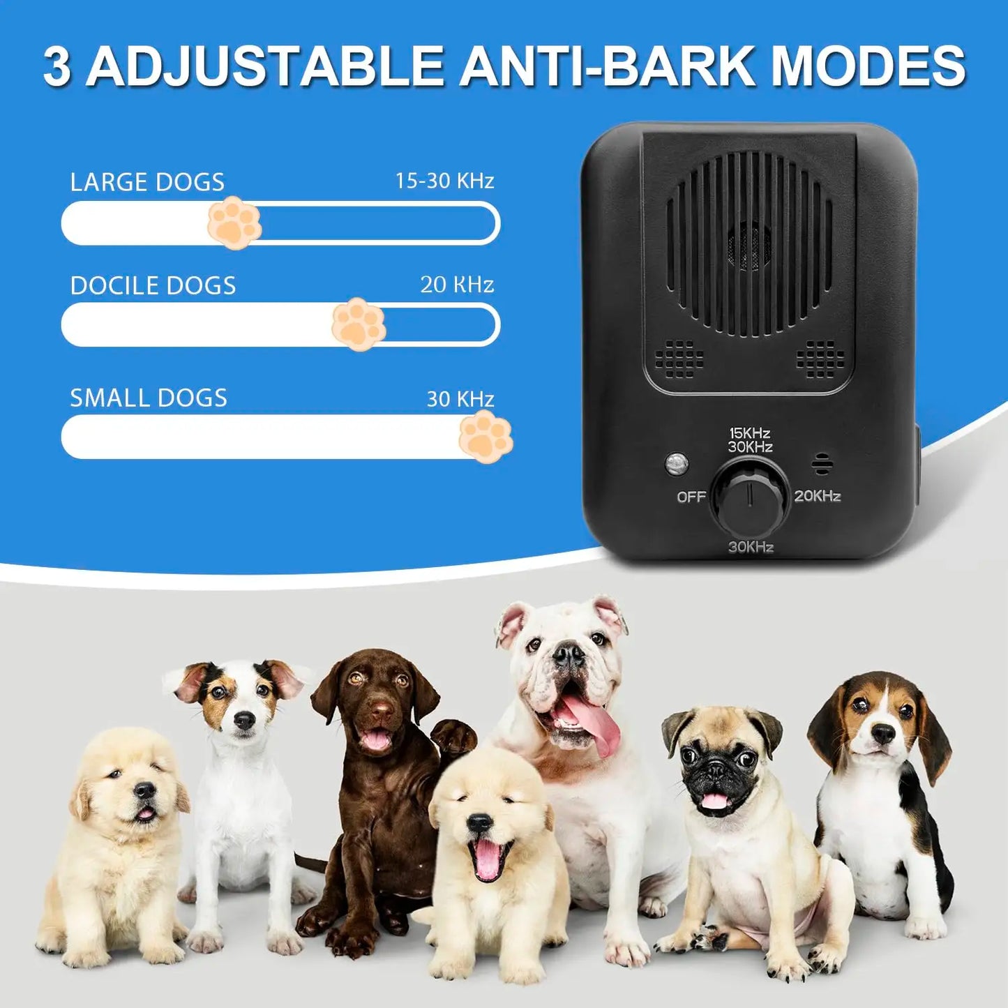 Ultrasonic Anti-Barking Device: Indoor & Outdoor Dog Control