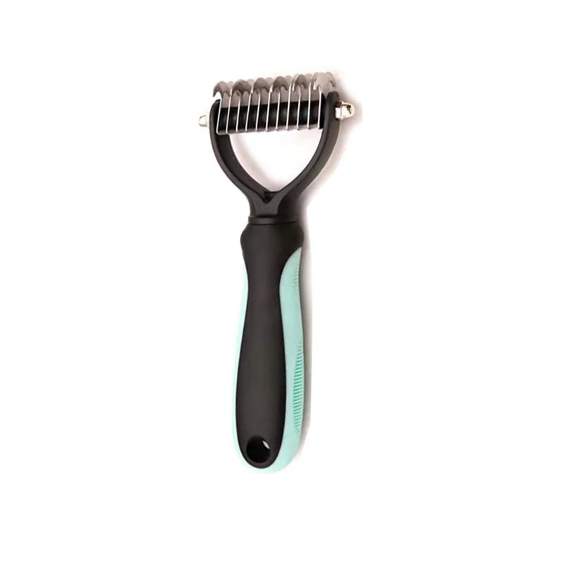Dog & Cat Deshedding Brush: Pet Hair Remover