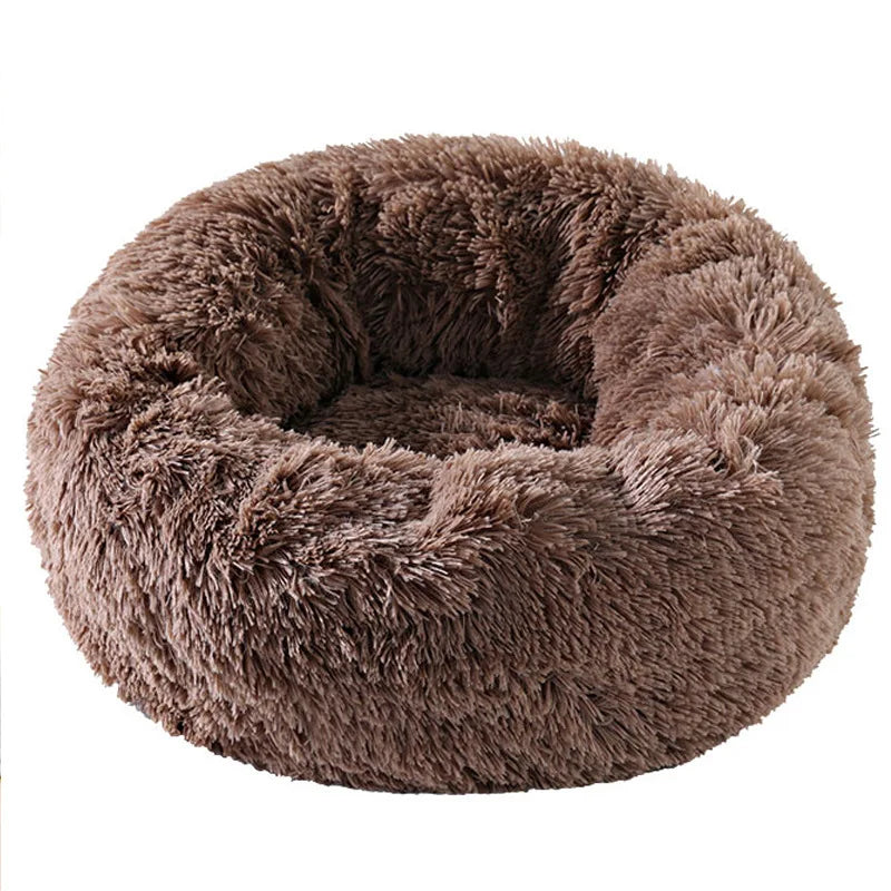 Plush Pet Bed: Warm, Washable, Universal Nest