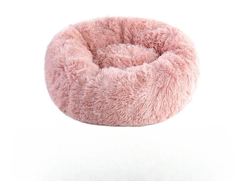Plush Pet Bed: Warm, Washable, Universal Nest
