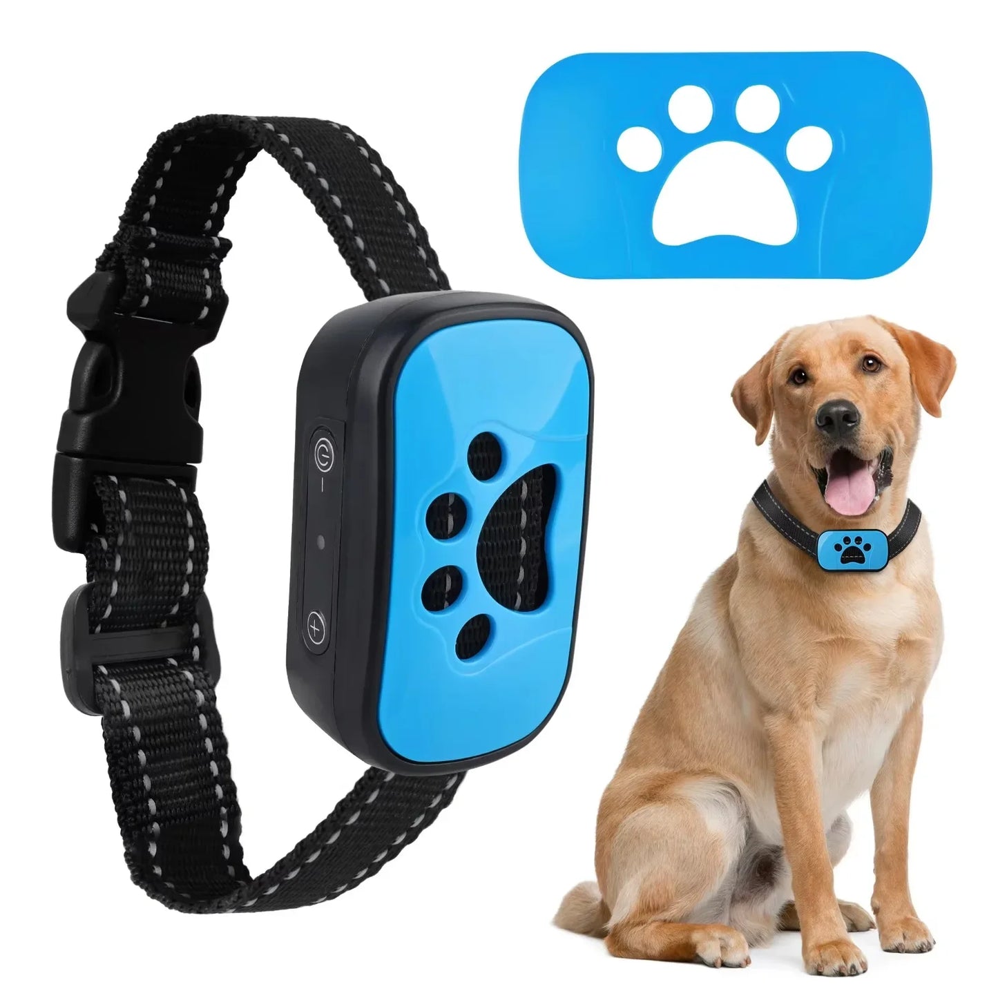 Pet Dog Anti Barking Device USB Rechargeable Dogs Training Collar ar