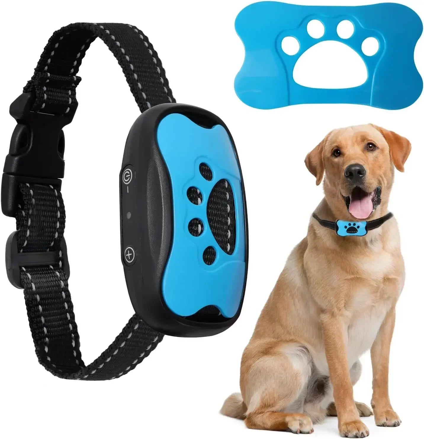 Pet Dog Anti Barking Device USB Rechargeable Dogs Training Collar ar