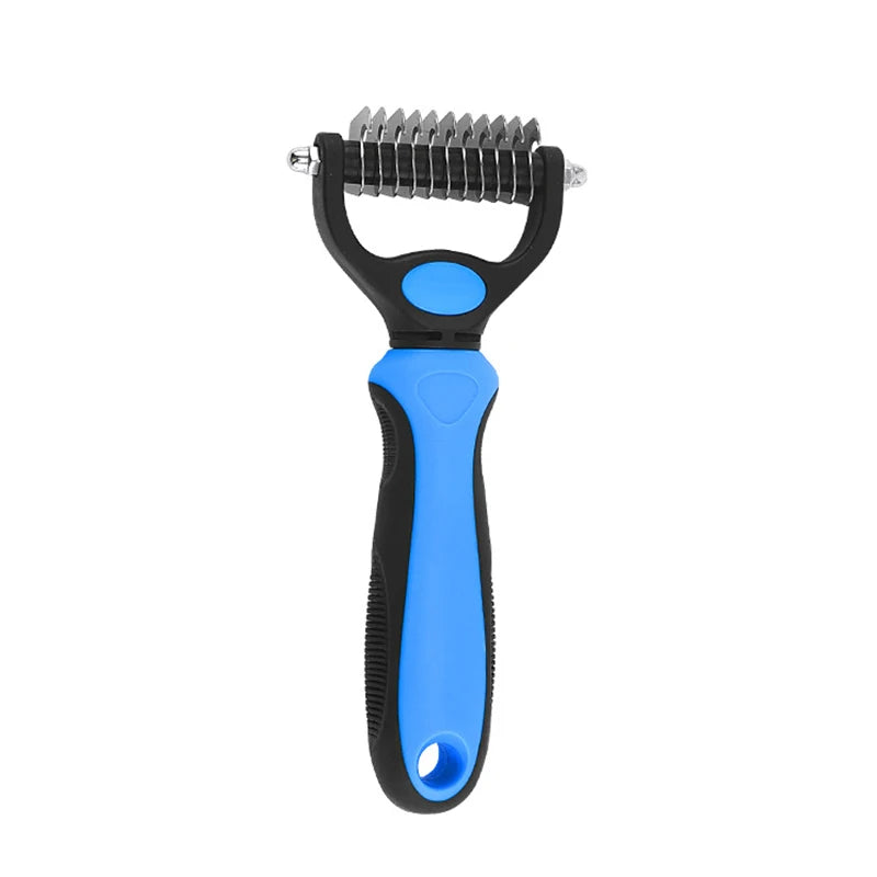 Dog & Cat Deshedding Brush: Pet Hair Remover