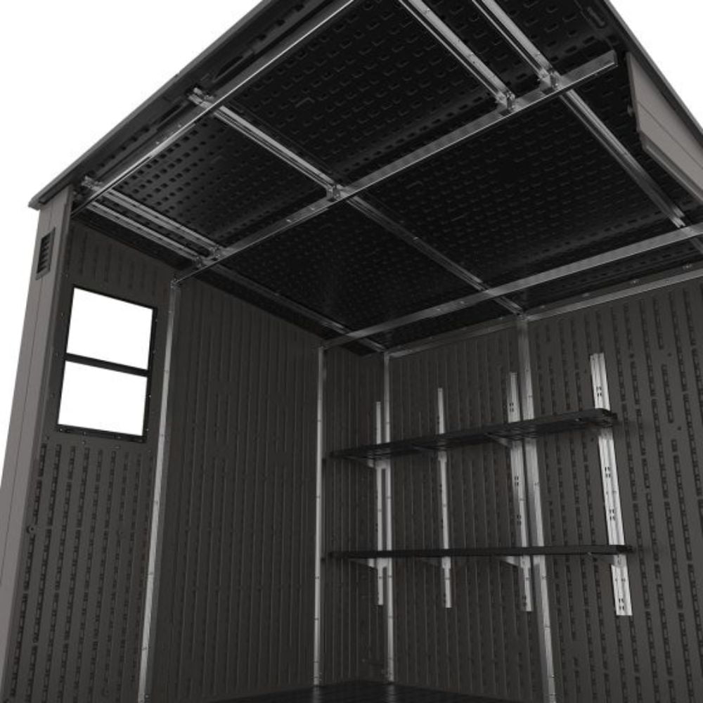 Suncast 8 ft. x 7 ft. Cabana Entertainment Shed BMCB8730T