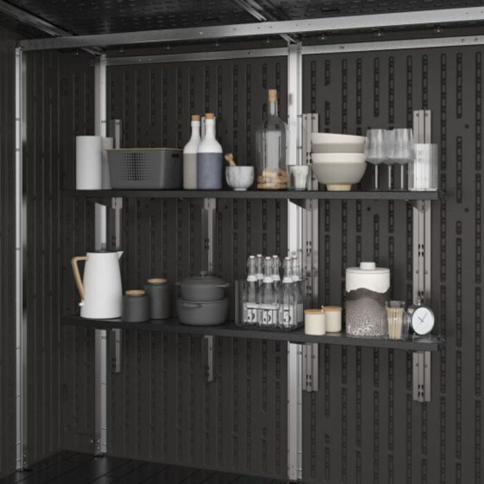 Suncast 8 ft. x 7 ft. Cabana Entertainment Shed BMCB8730T