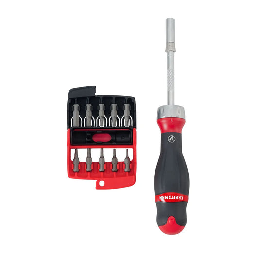 V-Series™ Ratcheting Screwdriver X-Tract Technology Bit Set (18 pc)