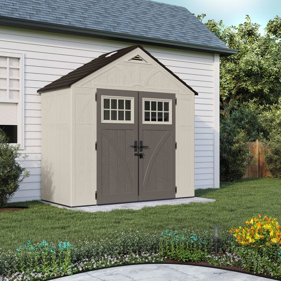 Suncast BMS8400D “4 x 8” Tremont Storage Shed