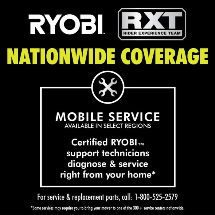 RYOBI 80V HP Brushless 42 in. Battery Electric Cordless Zero Turn Riding Mower Batteries and Charger 80V Batteries 40V